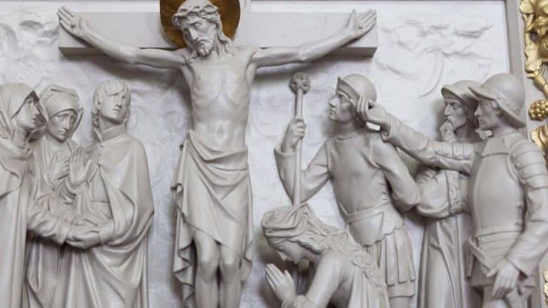 mort de Jésus en croix
